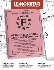 Le Moniteur des Travaux Publics, 6004 - 23 novembre 2018 - Le Moniteur des Travaux Publics - 6004