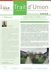 Trait d'Union, Hors-série - Août 2025 - Quartiers durables!!! Des initiatives près de chez vous