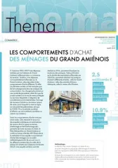 Thema, 7 - Mars 2025 - Les comportements d'achat des ménages du Grand Amiénois