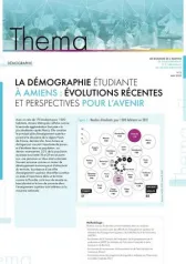 Thema, 8 - Mai 2025 - La démographie étudiante à Amiens : Évolutions récentes et perspectives pour l'avenir