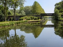 Chemin de halage_Parc Grand Marais_Amiens_CA Amiens Métropole